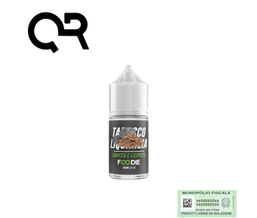 QR FLAVOUR MINI SHOT 10+10 FOODIE TABACCO E LIQUIRIZIA 10 ML