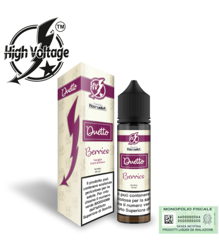 HIGH VOLTAGE SHOT DUETTO BERRIES 20 ML