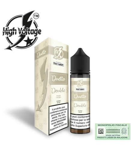 HIGH VOLTAGE SHOT DUETTO DOUBLE 20 ML