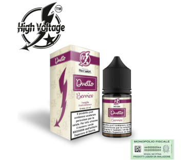 HIGH VOLTAGE MINI SHOT 10+10 DUETTO BERRIES 10 ML
