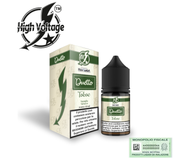 HIGH VOLTAGE MINI SHOT 10+10 DUETTO TABAC 10 ML