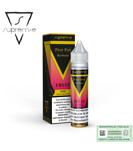 SUPREM-E MINI SHOT 10+10 FIRST PICK RE-BRAND FRUIT 10 ML