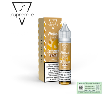 SUPREM-E MINI SHOT 10+10 FLAVOUR BAR CREAM TAB 10 ML