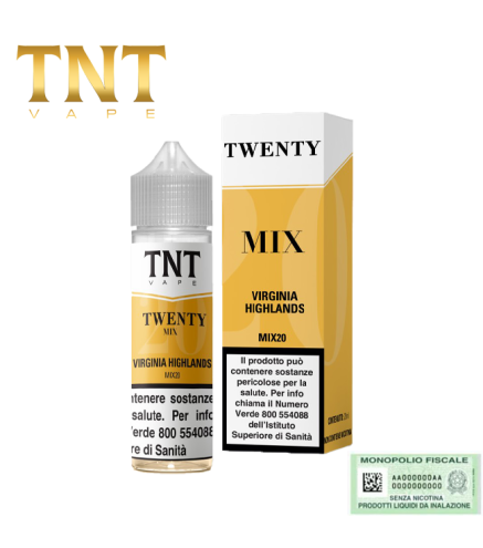TNT VAPE MIX&VAPE TWENTY MIX VIRGINIA HIGHLANDS 20 ML