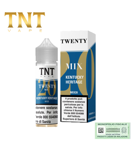 TNT VAPE MIX&VAPE TWENTY MIX KENTUCKY HERITAGE 20 ML