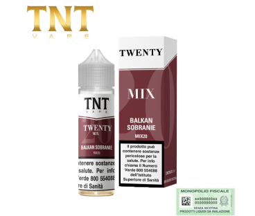 TNT VAPE MIX&VAPE TWENTY MIX BALKAN SOBRANIE 20 ML