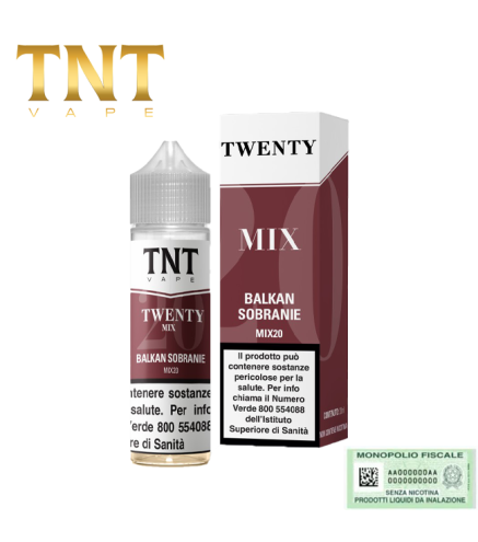 TNT VAPE MIX&VAPE TWENTY MIX BALKAN SOBRANIE 20 ML