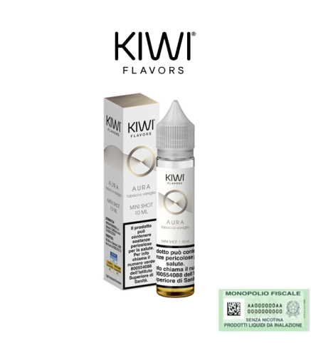 KIWI FLAVORS MINI SHOT 10+10 AURA 10 ML