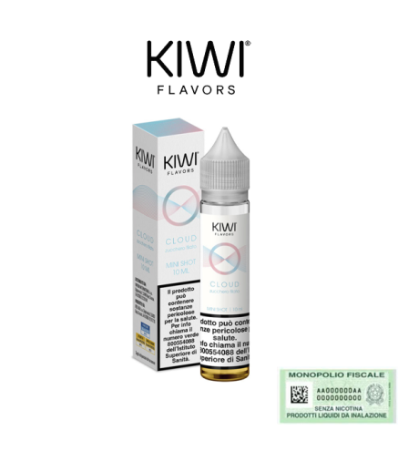 KIWI FLAVORS MINI SHOT 10+10 CLOUD 10 ML