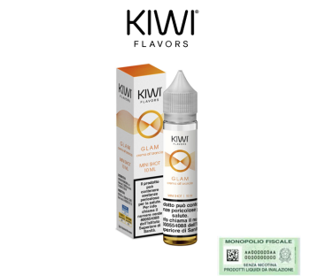 KIWI FLAVORS MINI SHOT 10+10 GLAM 10 ML