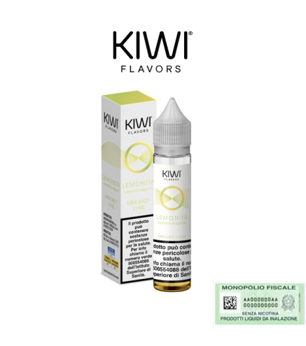 KIWI FLAVORS MINI SHOT 10+10 LEMONITA 10 ML