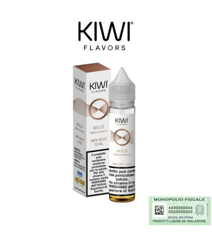 KIWI FLAVORS MINI SHOT 10+10 MILD 10 ML