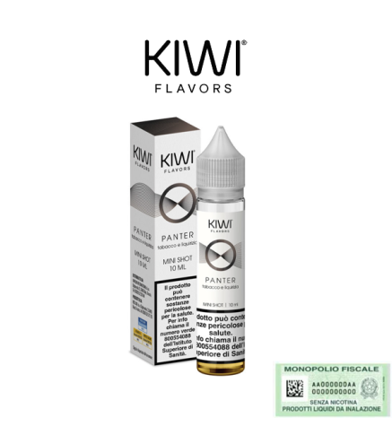 KIWI FLAVORS MINI SHOT 10+10 PANTER 10 ML