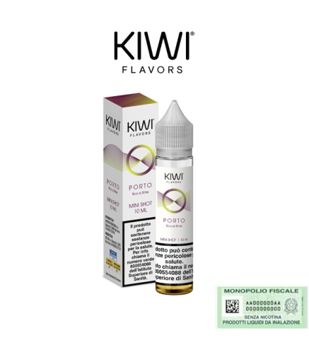 KIWI FLAVORS MINI SHOT 10+10 PORTO 10 ML
