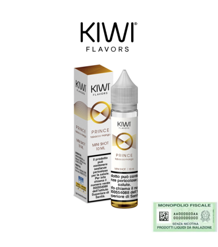 KIWI FLAVORS MINI SHOT 10+10 PRINCE 10 ML