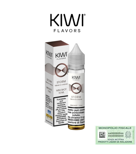 KIWI FLAVORS MINI SHOT 10+10 STORM 10 ML