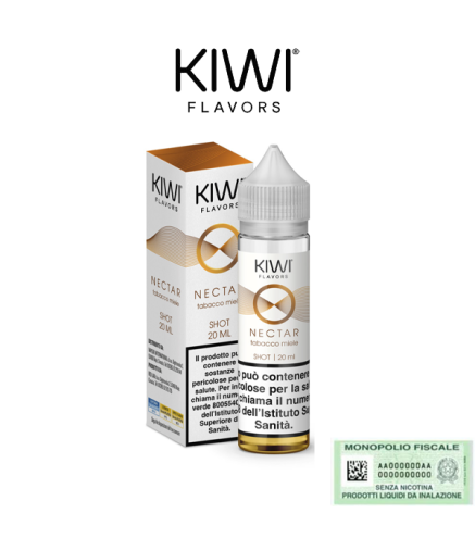 KIWI FLAVORS SHOT NECTAR 20 ML