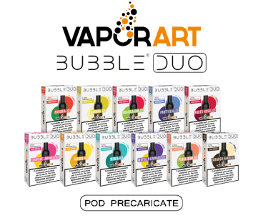VAPORART BUBBLE DUO POD PRECARICATA