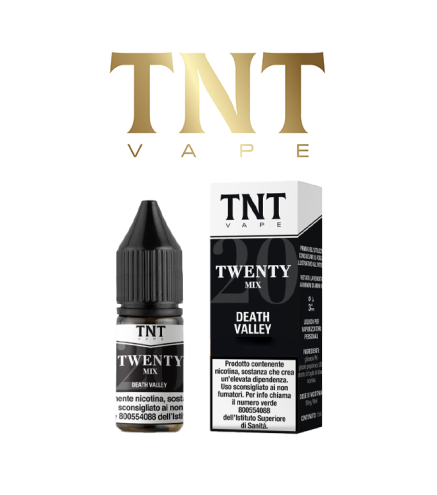 TNT VAPE LIQUIDO PRONTO DEATH VALLEY DISTILLATO PURO 10 ML