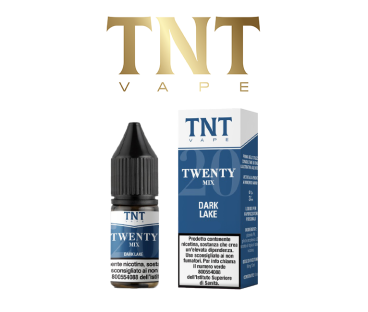 TNT VAPE LIQUIDO PRONTO DARK LAKE DISTILLATO PURO 10 ML