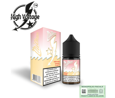 HIGH VOLTAGE MINI SHOT 10+10 MILKEE VANIGLIA E FRAGOLA 10 ML