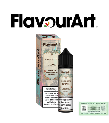 FLAVOURART SHOT IL BISCOTTO BELVIL 20 ML