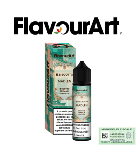 FLAVOURART SHOT IL BISCOTTO  MADLEN 20 ML