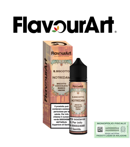 FLAVOURART SHOT IL BISCOTTO NOTREDAM 20 ML