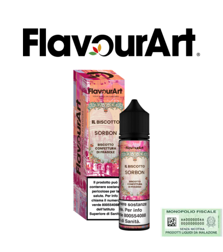 FLAVOURART SHOT IL BISCOTTO SORBON 20 ML