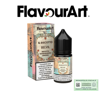 FLAVOURART MINI SHOT 10+10 IL BISCOTTO BELVIL 10 ML