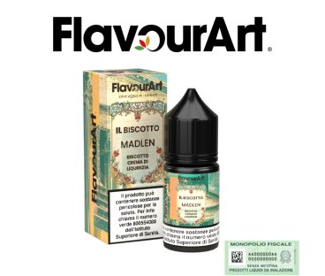 FLAVOURART MINI SHOT 10+10 IL BISCOTTO MADLEN 10 ML