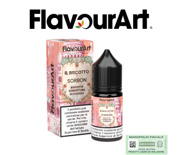 FLAVOURART MINI SHOT 10+10 IL BISCOTTO SORBON 10 ML