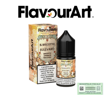 FLAVOURART MINI SHOT 10+10 IL BISCOTTO BULEVARD 10 ML