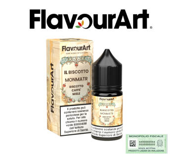 FLAVOURART MINI SHOT 10+10 IL BISCOTTO MONMATR 10 ML