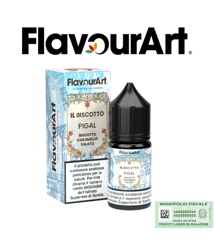 FLAVOURART MINI SHOT 10+10 IL BISCOTTO PIGAL 10 ML