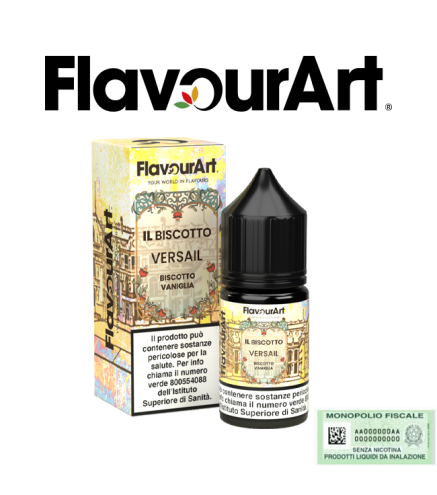 FLAVOURART MINI SHOT 10+10 IL BISCOTTO VERSAIL 10 ML