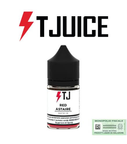 T-JUICE MINI SHOT 10+10 RED ASTAIRE 10 ML