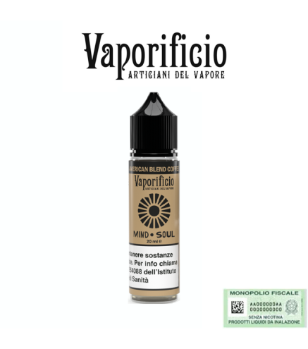 VAPORIFICIO SHOT MIND SOUL AMERICAN BLEND COFFEE 20 ML