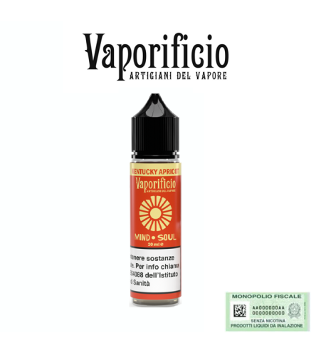 VAPORIFICIO SHOT MIND SOUL KENTUCKY APRICOT 20 ML