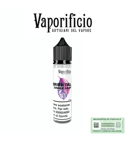 VAPORIFICIO SHOT SINGLE LEAF ORIENTAL 20 ML
