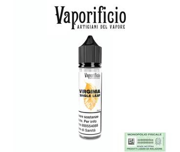 VAPORIFICIO SHOT SINGLE LEAF VIRGINIA 20 ML
