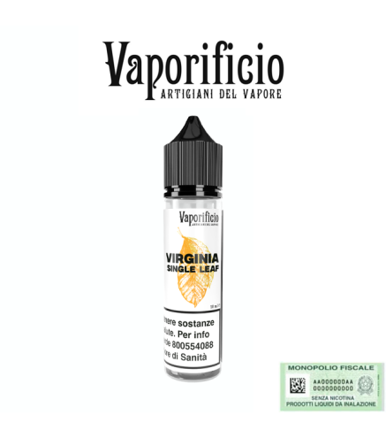 VAPORIFICIO SHOT SINGLE LEAF VIRGINIA 20 ML