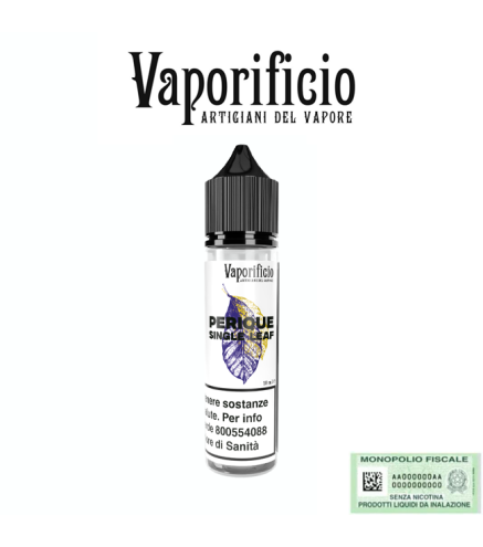 VAPORIFICIO SHOT SINGLE LEAF PERIQUE 20 ML