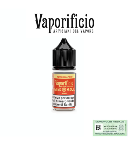VAPORIFICIO MINI SHOT 10+10 MIND SOUL KENTUCKY APRICOT 10 ML