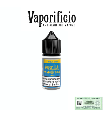 VAPORIFICIO MINI SHOT 10+10 MIND SOUL BURLEY HONEY 10 ML