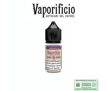 VAPORIFICIO MINI SHOT 10+10 MIND SOUL KENTUCKY PLUM 10 ML
