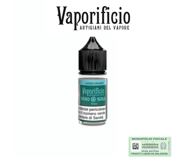 VAPORIFICIO MINI SHOT 10+10 MIND SOUL LATAKIA COCONUT 10 ML