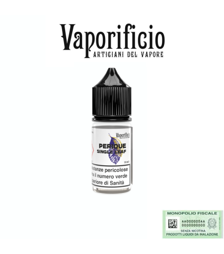 VAPORIFICIO MINI SHOT 10+10 SINGLE LEAF PERIQUE 10 ML