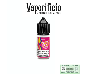 VAPORIFICIO MINI SHOT 10+10 SECRET CANDY STRAWBERRY MANGO 10 ML