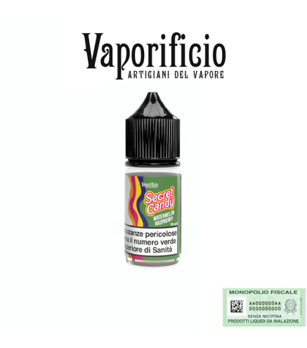 VAPORIFICIO MINI SHOT 10+10 SECRET CANDY WATERMELON RASPBERRY 10 ML